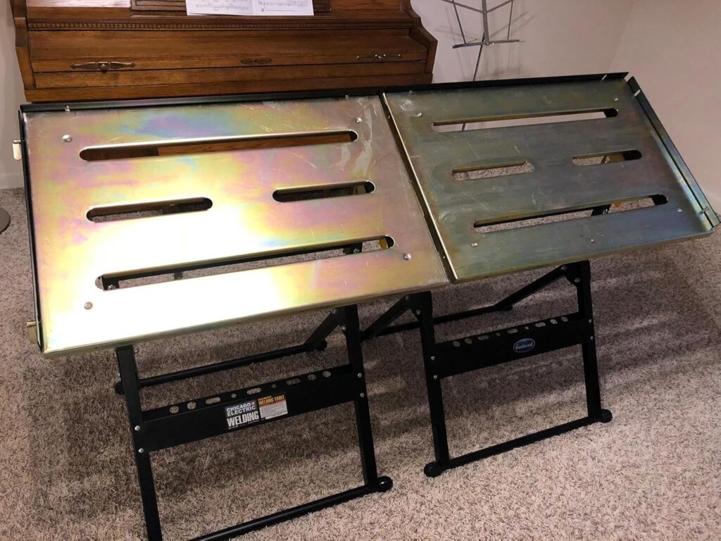 Chicago Electric Welding’s Adjustable Welding Table