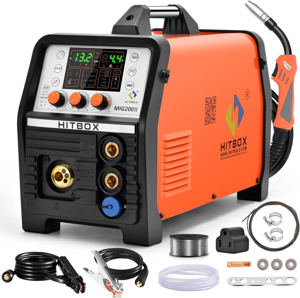 HITBOX MIG Welder 200Amp Inverter