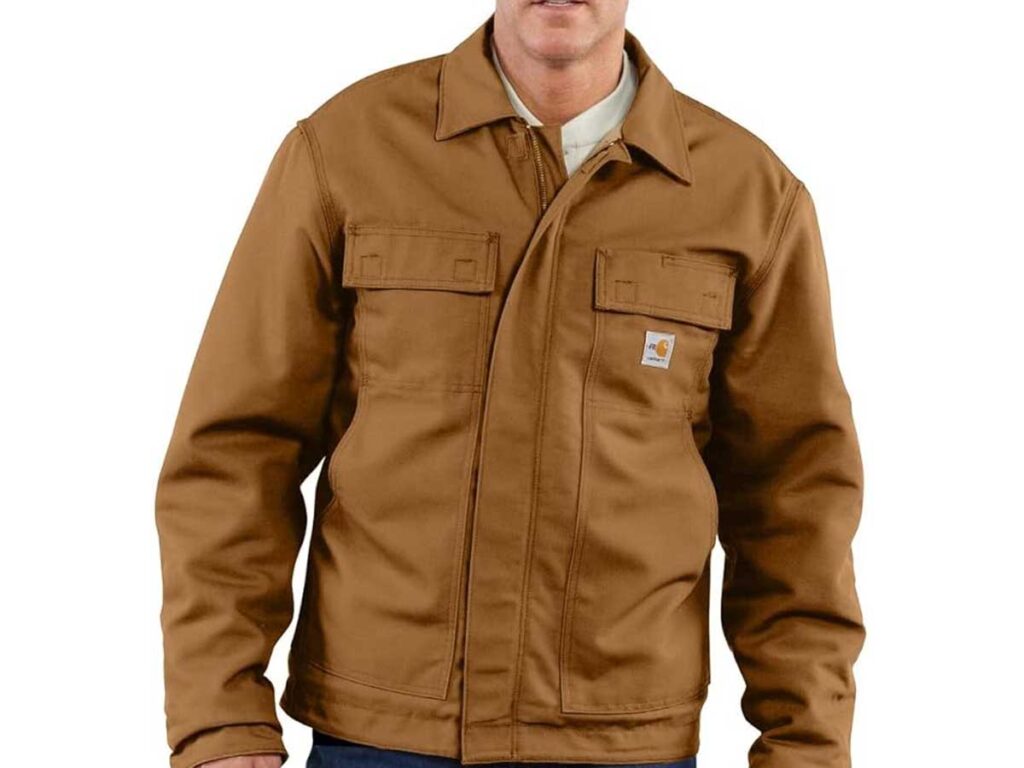 Carhartt Men's Flame Resistant Lanyard Access Welding Jacket